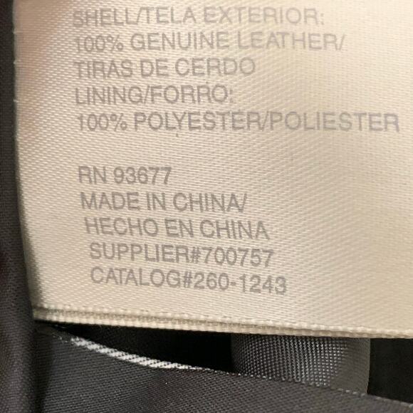 Vintage Jacquelyn Ferrar Size XL Black Suede Leather Belted Jacket Button Front - Picture 14 of 14